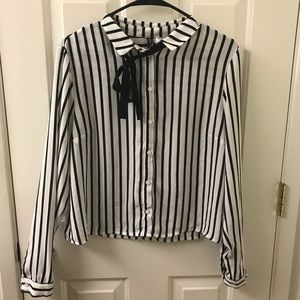 Striped H&M Button Down